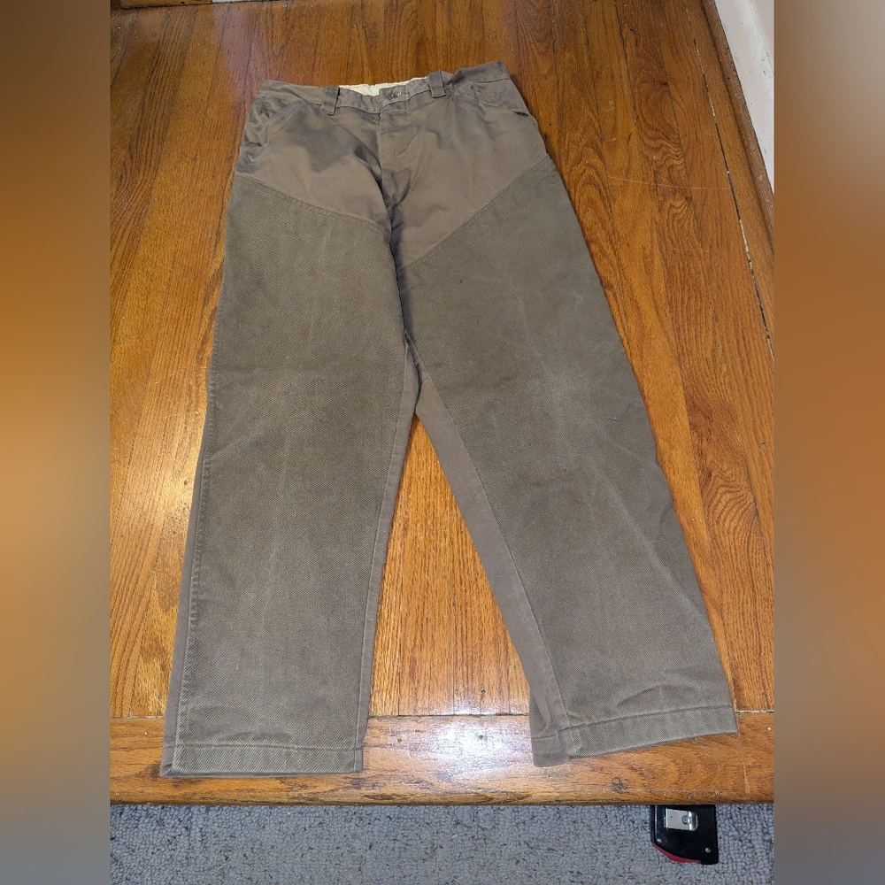 Vintage Ted Williams Sears Roebuck Cotton Reinforced Hunting Outdoor Pants 32x28